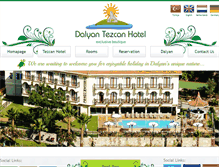 Tablet Screenshot of dalyantezcanhotel.com